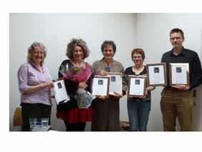 Jane Putsey receives award